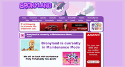 Desktop Screenshot of bronyland.com